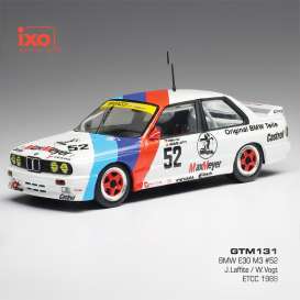 BMW  - M3 1988  white - 1:43 - Ixo America - GTM131 - ixoGTM131 | Toms Modelautos