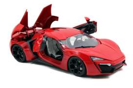 Lykan  - Hypersport 2014 red - 1:18 - Jada Toys - 64018 - jada64018 | Toms Modelautos