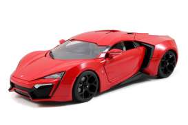 Lykan  - Hypersport 2014 red - 1:18 - Jada Toys - 64018 - jada64018 | Toms Modelautos