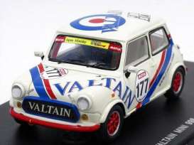 Mini  - #177 Valtain white/red/blue - 1:43 - Spark - KBS049 - spaS049 | Toms Modelautos