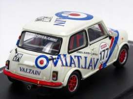 Mini  - #177 Valtain white/red/blue - 1:43 - Spark - KBS049 - spaS049 | Toms Modelautos