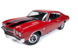Chevrolet  - 1970 red - 1:18 - Auto World - AMM1082 | Toms Modelautos