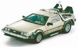 Delorean  - 1983 stainless steel - 1:18 - SunStar - 2710 - sun2710 | Toms Modelautos