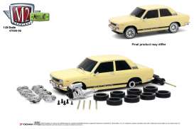 Datsun  - 510 1970 light yellow - 1:24 - M2 Machines - 47000-06B - M2-47000-06B | Toms Modelautos