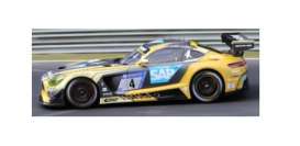 Mercedes Benz  - AMG GT3 2018 yellow/black - 1:18 - Spark - 18SG028 - spa18SG028 | Toms Modelautos