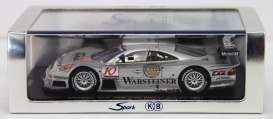 Mercedes Benz  - CLK GTR #10 1987 silver - 1:43 - Spark - S066 - spaS066 | Toms Modelautos