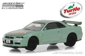 Nissan - Skyline GTS-R 2000 2-tone green - 1:64 - GreenLight - 30017 - gl30017 | Tom's Modelauto's Nissan - Skyline GTS-R 2000 2-tone green - 1:64 - GreenLight - 30017 - gl30017 | Tom's Modelauto's