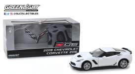 Chevrolet - Corvette Coupé 2019 white - 1:24 - GreenLight - 18250 - gl18250 | Tom's Modelauto's Chevrolet - Corvette Coupé 2019 white - 1:24 - GreenLight - 18250 - gl18250 | Tom's Modelauto's