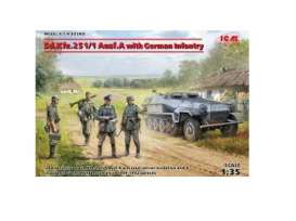 Military Vehicles  - Sd.kfz. 251-1  - 1:35 - ICM - 35103 - icm35103 | Toms Modelautos