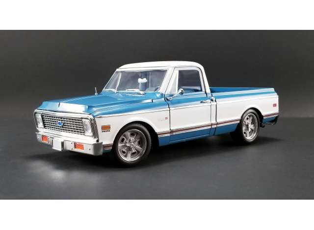 Chevrolet C10 Blue White 1 18 Acme Diecast Acme Tom S Modelauto S Chevrolet C10 Blue White 1 18 Acme Diecast Acme Tom S Modelauto S
