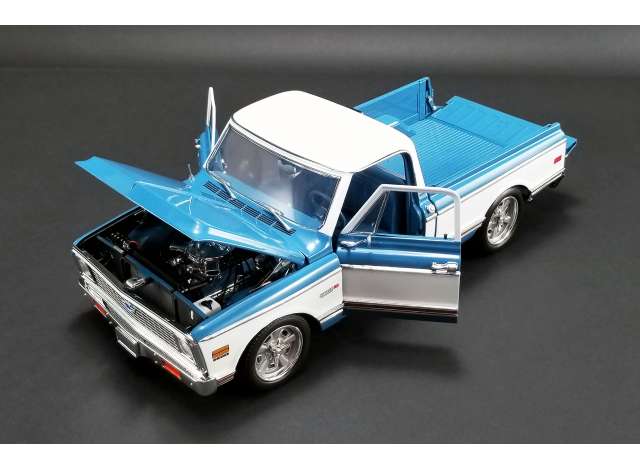Chevrolet C10 Blue White 1 18 Acme Diecast Acme Tom S Modelauto S Chevrolet C10 Blue White 1 18 Acme Diecast Acme Tom S Modelauto S