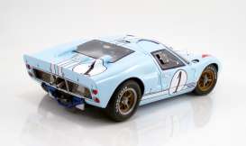 Ford  - GT40 MKII #1 Ken Miles 1966 gulf blue/orange - 1:12 - Acme Diecast - M1201003 - acmeM1201003 | Toms Modelautos