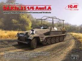 Military Vehicles  - Sd.Kfz.251/6   - 1:35 - ICM - 35102 - icm35102 | Toms Modelautos