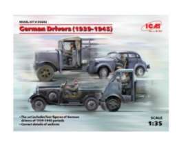 Figures diorama - German Drivers  - 1:35 - ICM - 35642 - icm35642 | Toms Modelautos