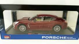 Porsche  - Panamera 2013 red-brown - 1:18 - MZ Model - 20107Br - MZ2017Br | Toms Modelautos