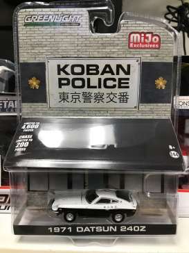 Datsun - 240Z *Koban Police* black/white - 1:64 - GreenLight - 51156 - gl51156 | Tom's Modelauto's Datsun - 240Z *Koban Police* black/white - 1:64 - GreenLight - 51156 - gl51156 | Tom's Modelauto's