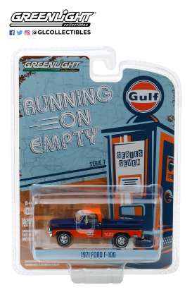 Ford - F-100 1971 blue/orange - 1:64 - GreenLight - 41070D - gl41070D | Tom's Modelauto's Ford - F-100 1971 blue/orange - 1:64 - GreenLight - 41070D - gl41070D | Tom's Modelauto's
