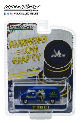 Dodge - B-100 1977 blue/yellow - 1:64 - GreenLight - 41070E - gl41070E | Tom's Modelauto's Dodge - B-100 1977 blue/yellow - 1:64 - GreenLight - 41070E - gl41070E | Tom's Modelauto's