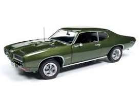 Pontiac  - GTO 1968 green - 1:18 - Auto World - AMM1128 - AMM1128 | Toms Modelautos