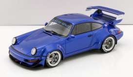 Porsche  - metallic blue - 1:18 - GT Spirit - GTZM100 | Toms Modelautos