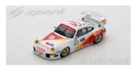 Porsche  - 911 1996 white/red/yellow - 1:43 - Spark - S5528 - spaS5528 | Toms Modelautos