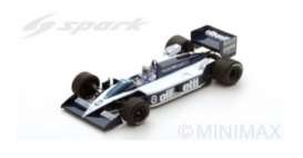 Brabham  - BT55 1986 blue/white - 1:43 - Spark - S4350 - spaS4350 | Toms Modelautos