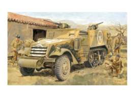 Military Vehicles  - M2A1 Half Track  - 1:35 - Dragon - 6329 - dra6329 | Toms Modelautos