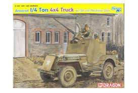 Military Vehicles  - 4X4 Armored Truck  - 1:35 - Dragon - 6714 - dra6714 | Toms Modelautos