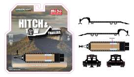 Trailer - Gooseneck black/wood - 1:64 - GreenLight - 51215 - gl51215 | Tom's Modelauto's Trailer - Gooseneck black/wood - 1:64 - GreenLight - 51215 - gl51215 | Tom's Modelauto's