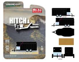 Trailer  - Livestock black - 1:64 - GreenLight - 51213 - gl51213 | Toms Modelautos