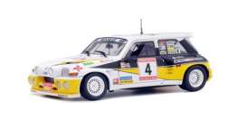 Renault  - R5  white/black/yellow - 1:18 - Solido - 1850014 - soli1850014 | Toms Modelautos