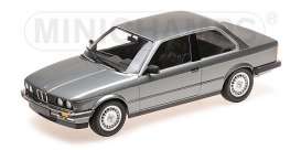 BMW  - 323I 1982 grey metallic - 1:18 - Minichamps - 155026006 - mc155026006 | Toms Modelautos