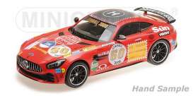 Mercedes Benz  - 2017 red - 1:18 - Minichamps - 155036024 - mc155036024 | Toms Modelautos