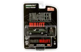 Ford  - Mustang *Bullitt* 1968 green - 1:64 - GreenLight - 51207 - gl51207 | Toms Modelautos