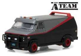 GMC - Vandura *A-Team* chrome/grey/black - 1:64 - GreenLight - 51225 - gl51225 | Tom's Modelauto's GMC - Vandura *A-Team* chrome/grey/black - 1:64 - GreenLight - 51225 - gl51225 | Tom's Modelauto's