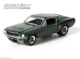 Mustang - Bullitt chrome/green - 1:64 - GreenLight - 51226 - gl51226 | Tom's Modelauto's Mustang - Bullitt chrome/green - 1:64 - GreenLight - 51226 - gl51226 | Tom's Modelauto's