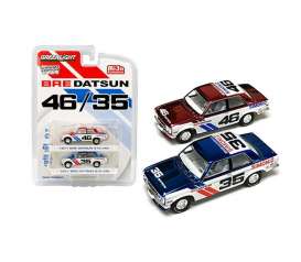 Datsun - 510 BRE chrome/white/red/blue - 1:64 - GreenLight - 51230 - gl51230 | Toms Modelautos Datsun - 510 BRE chrome/white/red/blue - 1:64 - GreenLight - 51230 - gl51230 | Toms Modelautos