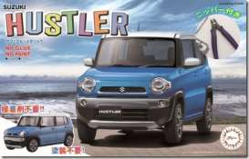 Suzuki  - Hustler blue - 1:24 - Fujimi - 066110 - fuji066110 | Toms Modelautos