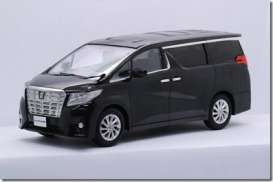 Toyota  - Alphard black - 1:24 - Fujimi - 066073 - fuji066073 | Toms Modelautos