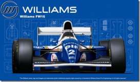 Williams  - FW16  - 1:20 - Fujimi - 092126 - fuji092126 | Toms Modelautos