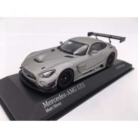 Mercedes Benz - AMG GT3 2017 matt silver - 1:43 - Minichamps - 410173202 - mc410173202 | Tom's Modelauto's Mercedes Benz - AMG GT3 2017 matt silver - 1:43 - Minichamps - 410173202 - mc410173202 | Tom's Modelauto's