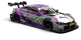 BMW  - M4 2018 purple/grey/white - 1:43 - Minichamps - 410182447 - mc410182447 | Toms Modelautos