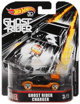Dodge  - Charger *Ghost Rider* black - 1:64 - Hotwheels - FLD30 - hwmvFLD30 | Toms Modelautos