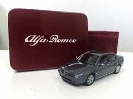 Alfa Romeo  - 166 dark grey - 1:43 - Magazine Models - FIA5915810 - magFIA5915810 | Toms Modelautos