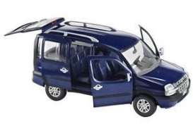 Fiat  - Doblo Malibu blue - 1:24 - Magazine Models - FIA5914180 - magFIA5914180 | Toms Modelautos