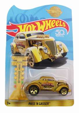 Hot Rod - Pass 'N Gasser gold - 1:64 - Hotwheels - FKF93 - hwmvFKF93 | Tom's Modelauto's Hot Rod - Pass 'N Gasser gold - 1:64 - Hotwheels - FKF93 - hwmvFKF93 | Tom's Modelauto's