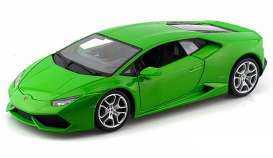 Lamborghini  - Huracan LP 610-4 2014 green - 1:18 - Maisto - 110384gn - mai110384gn | Toms Modelautos