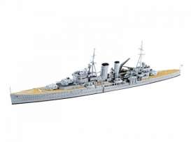 Boats  - British Heavy Cruiser Exeter  - 1:700 - Aoshima - 05273 - abk05273 | Toms Modelautos