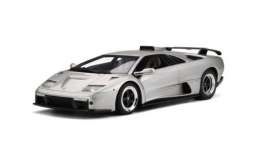 Lamborghini  - Diablo GT 1999 silver - 1:18 - GT Spirit - GTS18507s - GTS18507s | Toms Modelautos