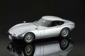 Toyota - 2000GT silver metallic - 1:32 - Aoshima - 156295 - abk156295 | Tom's Modelauto's Toyota - 2000GT silver metallic - 1:32 - Aoshima - 156295 - abk156295 | Tom's Modelauto's